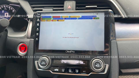 Màn hình DVD Android liền camera 360 xe Honda Civic 2017 - nay | Oled Pro X8S 